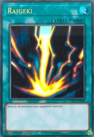 Raigeki (LCKC-EN088) - Legendary Collection Kaiba 1st Edition