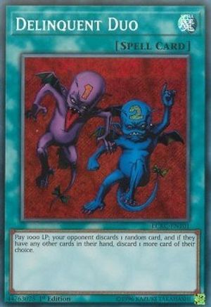 Delinquent Duo (LCKC-EN101) - Legendary Collection Kaiba 1st Edition