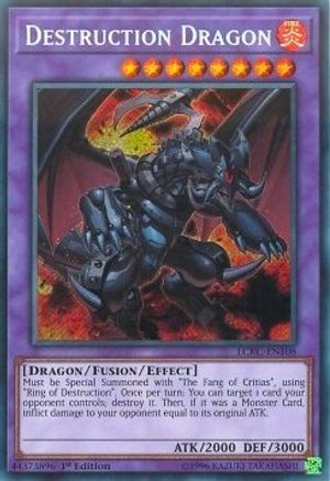 Destruction Dragon (LCKC-EN108) - Legendary Collection Kaiba 1st Edition