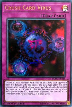 Crush Card Virus (Version 2) (LCKC-EN046) - Legendary Collection Kaiba Unlimited
