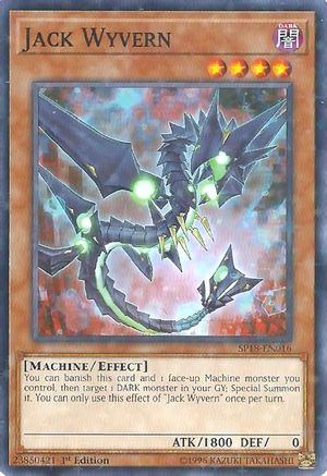 Jack Wyvern (Starfoil) (SP18-EN016) - Star Pack VRAINS 1st Edition