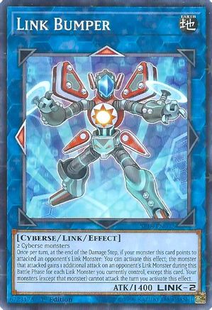 Link Bumper (Starfoil) (SP18-EN032) - Star Pack VRAINS 1st Edition