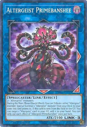 Altergeist Primebanshee (Starfoil) (SP18-EN037) - Star Pack VRAINS 1st Edition