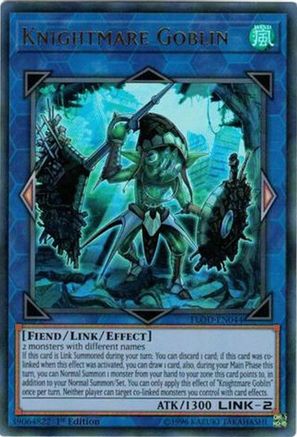 Knightmare Goblin (FLOD-EN044) - Flames of Destruction 1st Edition