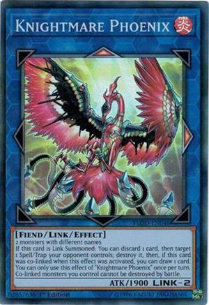 Knightmare Phoenix (FLOD-EN046) - Flames of Destruction 1st Edition