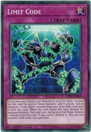 Limit Code (FLOD-EN067) - Flames of Destruction 1st Edition