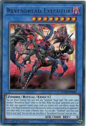 Revendread Executor (FLOD-EN082) - Flames of Destruction 1st Edition
