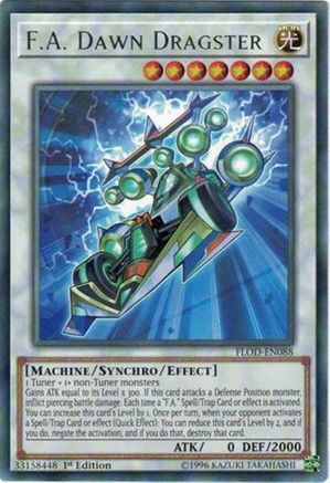 F.A. Dawn Dragster (FLOD-EN088) - Flames of Destruction Unlimited