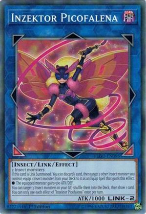 Inzektor Picofalena (FLOD-EN096) - Flames of Destruction 1st Edition