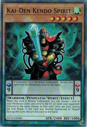 Kai-Den Kendo Spirit (FLOD-EN000) - Flames of Destruction Unlimited