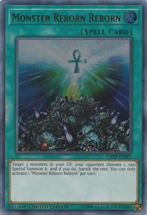 Monster Reborn Reborn (FLOD-ENSP1) (FLOD-ENSP1) - Flames of Destruction Limited