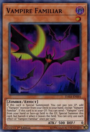 Vampire Familiar (DASA-EN001) - Dark Saviors Unlimited
