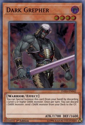 Dark Grepher (DASA-EN042) - Dark Saviors 1st Edition