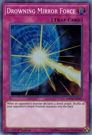 Drowning Mirror Force (DASA-EN045) - Dark Saviors 1st Edition