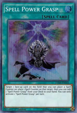 Spell Power Grasp (DASA-EN056) - Dark Saviors Unlimited
