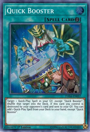 Quick Booster (DASA-EN057) - Dark Saviors Unlimited