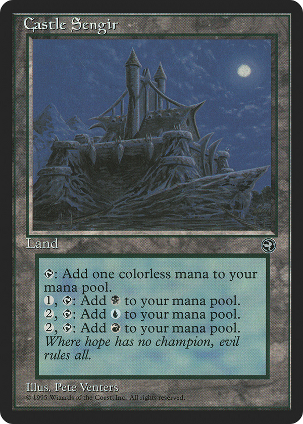 Castle Sengir [Homelands]