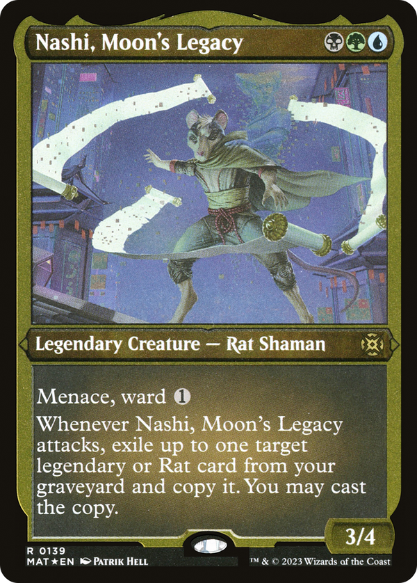 Nashi, Moon's Legacy (MAT-139) - March of the Machine: The Aftermath Etched Foil