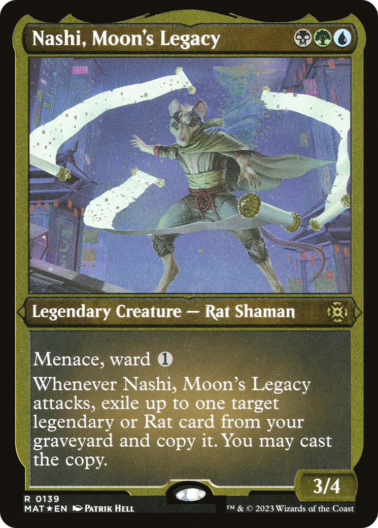 Nashi, Moon's Legacy (Foil Etched) [March of the Machine: The Aftermath]