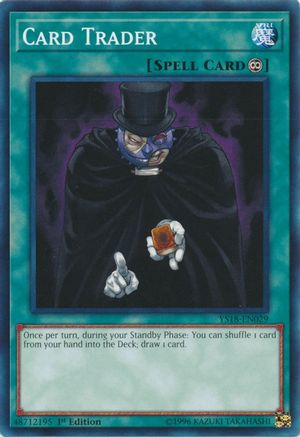 Card Trader (YS18-EN029) - Starter Deck: Codebreaker 1st Edition
