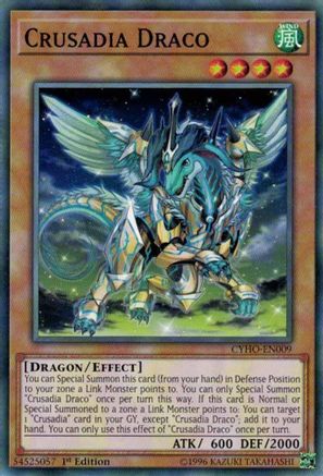 Crusadia Draco (CYHO-EN009) - Cybernetic Horizon 1st Edition
