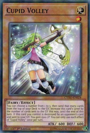 Cupid Volley (CYHO-EN024) - Cybernetic Horizon Unlimited