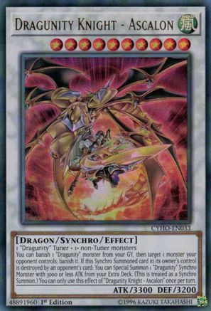 Dragunity Knight - Ascalon (CYHO-EN033) - Cybernetic Horizon Unlimited