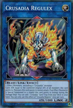 Crusadia Regulex (CYHO-EN043) - Cybernetic Horizon 1st Edition
