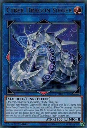 Cyber Dragon Sieger (CYHO-EN046) - Cybernetic Horizon Unlimited