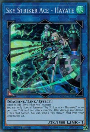 Sky Striker Ace - Hayate (CYHO-EN047) - Cybernetic Horizon Unlimited