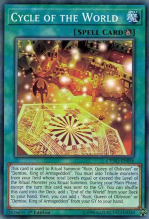 Cycle of the World (CYHO-EN056) - Cybernetic Horizon Unlimited