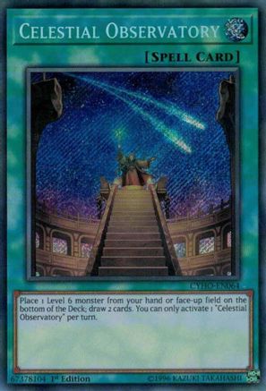 Celestial Observatory (CYHO-EN064) - Cybernetic Horizon 1st Edition