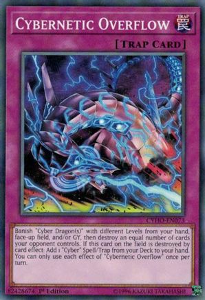 Cybernetic Overflow (CYHO-EN073) - Cybernetic Horizon 1st Edition