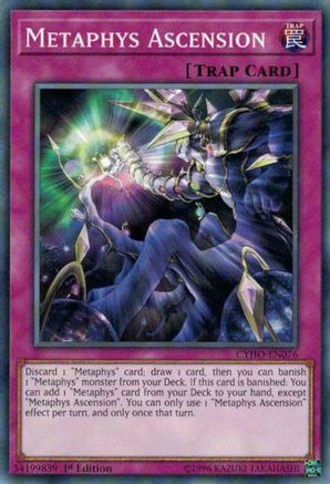 Metaphys Ascension (CYHO-EN076) - Cybernetic Horizon 1st Edition