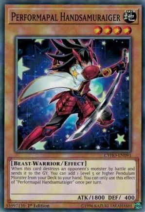 Performapal Handsamuraiger (CYHO-EN093) - Cybernetic Horizon Unlimited