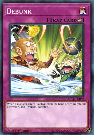 Debunk (SDPL-EN039) - Structure Deck: Powercode Link 1st Edition