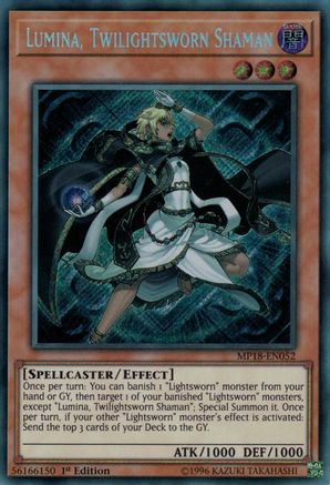 Lumina, Twilightsworn Shaman (MP18-EN052) - 2018 Mega-Tins Mega Pack 1st Edition