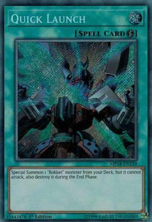 Quick Launch (MP18-EN139) - 2018 Mega-Tins Mega Pack 1st Edition