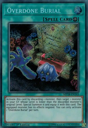 Overdone Burial (MP18-EN143) - 2018 Mega-Tins Mega Pack 1st Edition