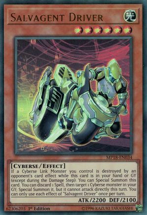 Salvagent Driver (MP18-EN034) - 2018 Mega-Tins Mega Pack 1st Edition
