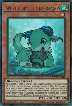 World Chalice Guardragon (MP18-EN047) - 2018 Mega-Tins Mega Pack 1st Edition