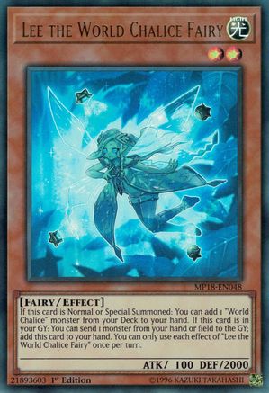 Lee the World Chalice Fairy (MP18-EN048) - 2018 Mega-Tins Mega Pack 1st Edition