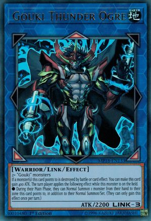 Gouki Thunder Ogre (MP18-EN133) - 2018 Mega-Tins Mega Pack 1st Edition