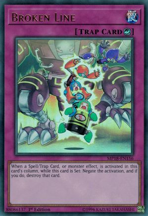 Broken Line (MP18-EN156) - 2018 Mega-Tins Mega Pack 1st Edition