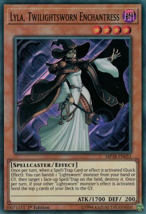 Lyla, Twilightsworn Enchantress (MP18-EN051) - 2018 Mega-Tins Mega Pack 1st Edition