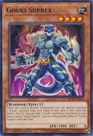 Gouki Suprex (MP18-EN039) - 2018 Mega-Tins Mega Pack 1st Edition