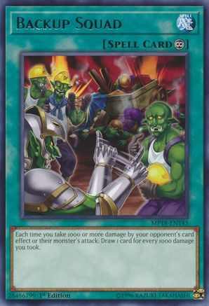 Backup Squad (MP18-EN145) - 2018 Mega-Tins Mega Pack 1st Edition
