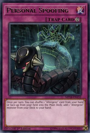 Personal Spoofing (MP18-EN152) - 2018 Mega-Tins Mega Pack 1st Edition