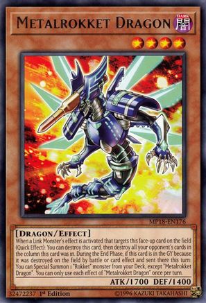 Metalrokket Dragon (MP18-EN176) - 2018 Mega-Tins Mega Pack 1st Edition