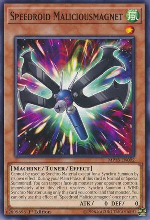 Speedroid Maliciousmagnet (MP18-EN002) - 2018 Mega-Tins Mega Pack 1st Edition